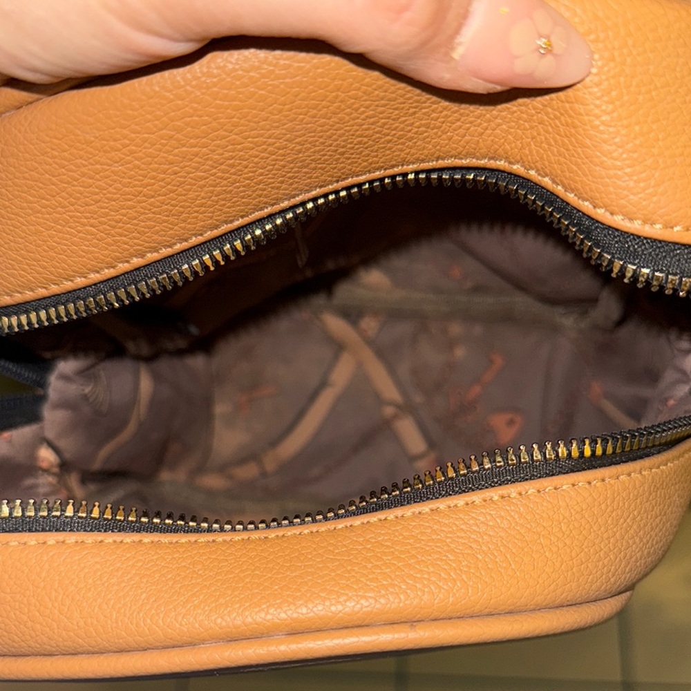 Tan Leather Mini Backpack - Picture 3 of 5